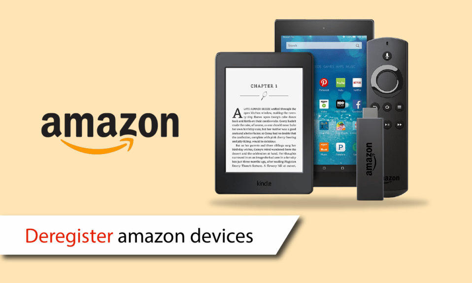 Cómo dar de baja el dispositivo de Amazon