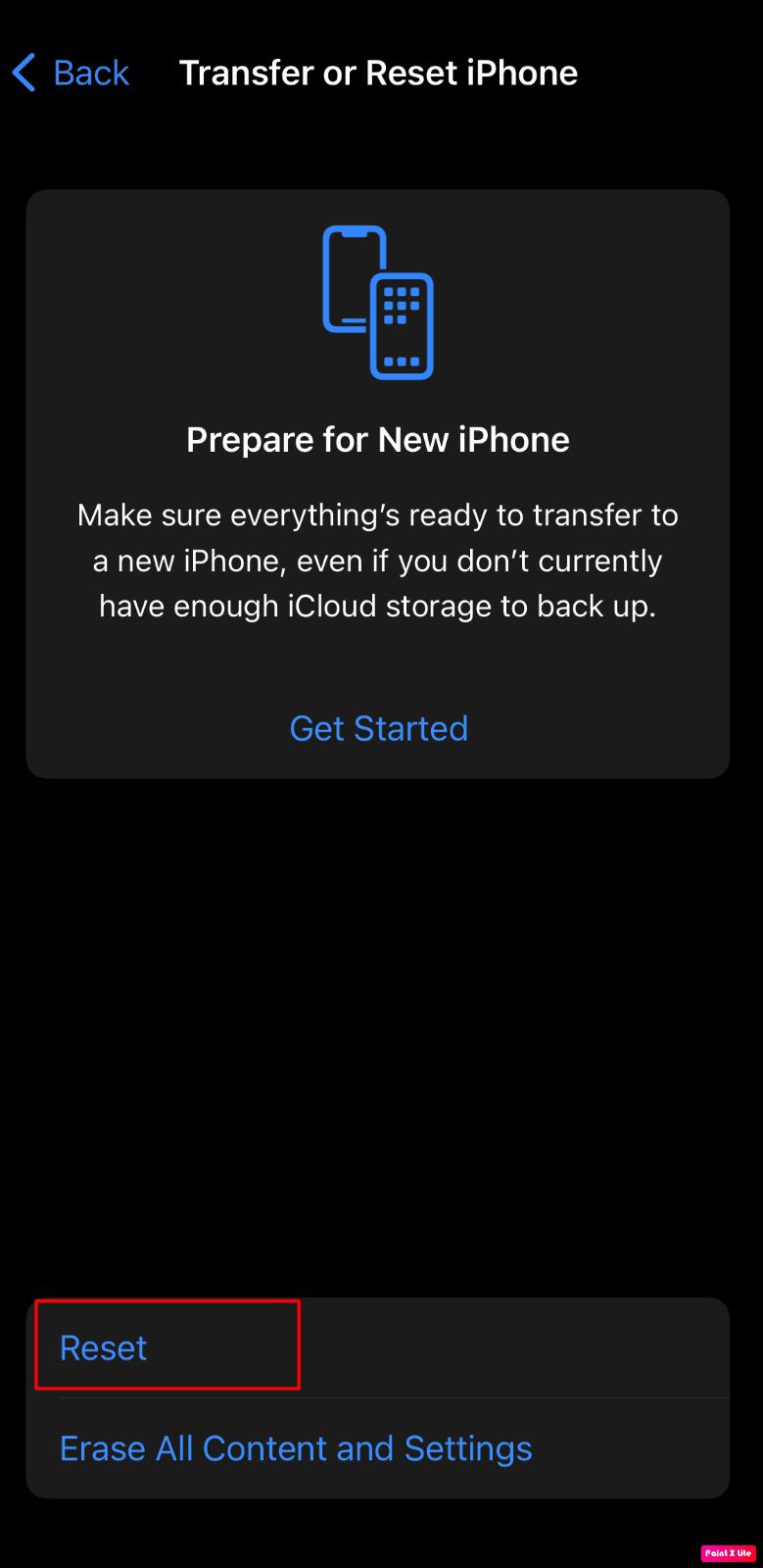 toca restablecer |  Cómo arreglar todos los nombres de contactos desaparecidos en iPhone