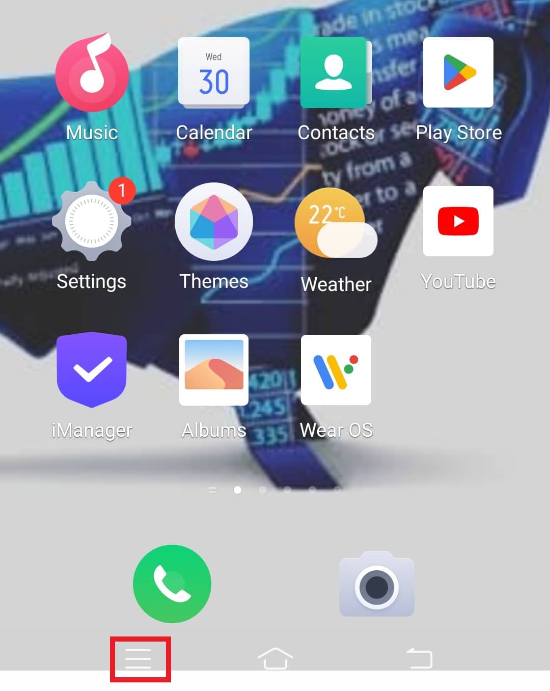   Toca las tres líneas verticales |  YouTube error 400 en Android