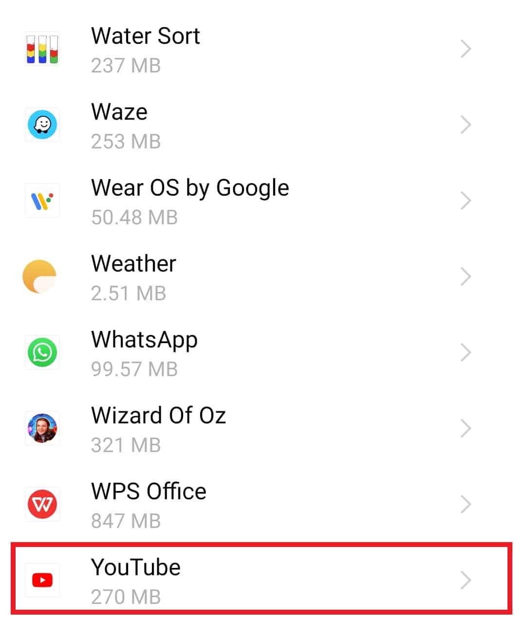 Abrir YouTube |  YouTube error 400 en Android