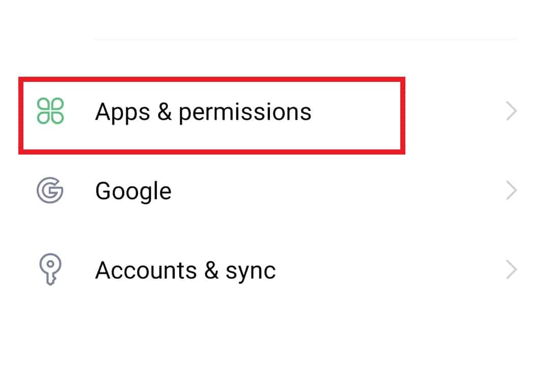 Abrir aplicaciones y permisos |  YouTube error 400 en Android