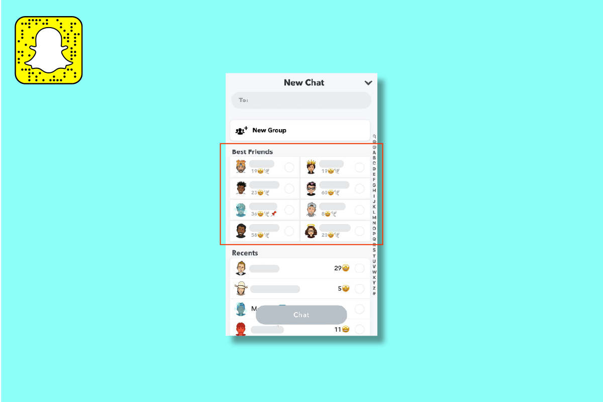 Cómo ver la lista de tus mejores amigos en Snapchat