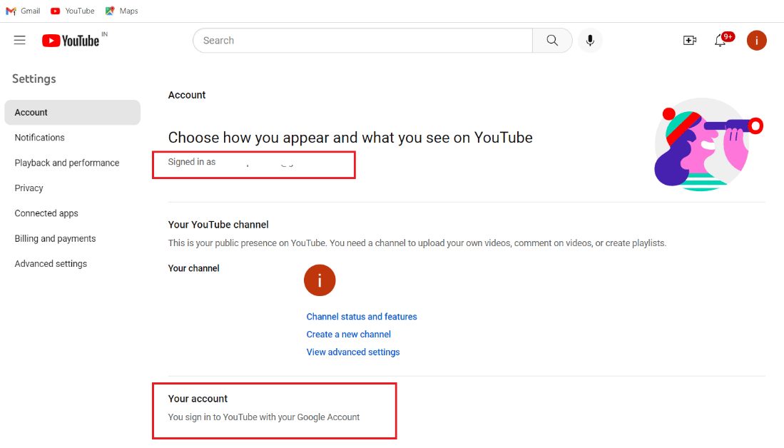 Inicie sesión con su ID de Gmail