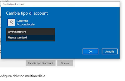 Tipo de cuenta de usuario Cuentas de usuario