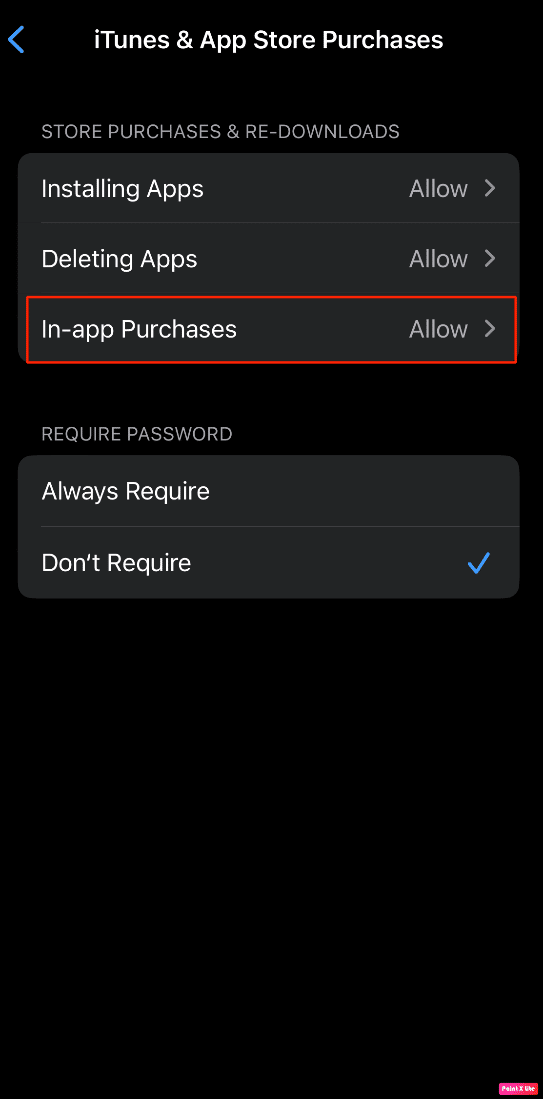 elegir en compras de aplicaciones
