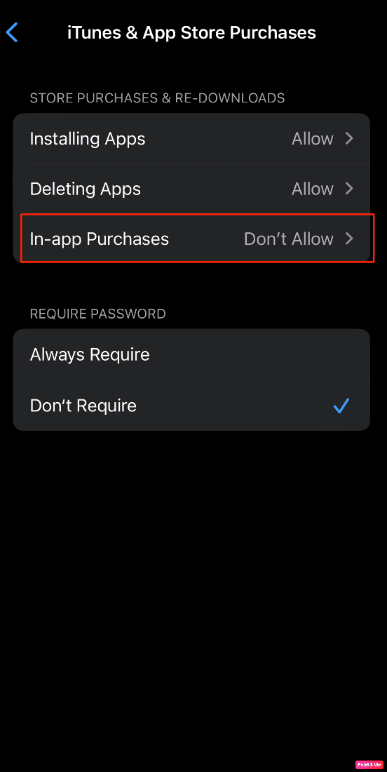 Arreglar el error de compra de iPhone en la aplicación no es compatible