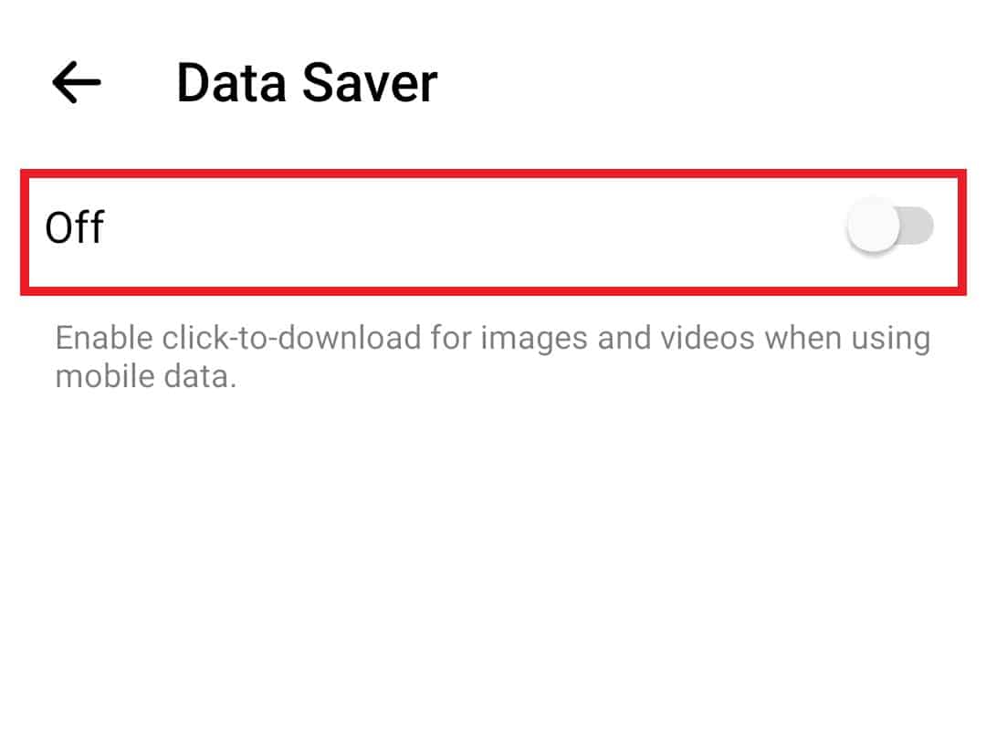 Deshabilitar la opción Apagado