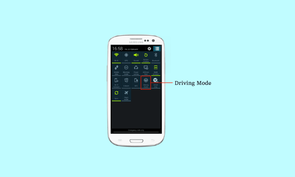 Cómo activar el modo de conducción de Samsung Galaxy S3
