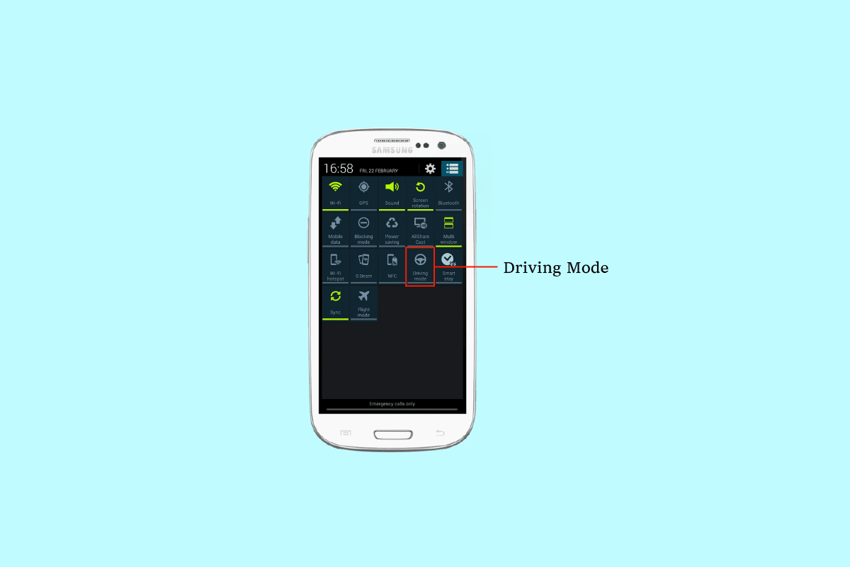 Cómo activar el modo de conducción de Samsung Galaxy S3