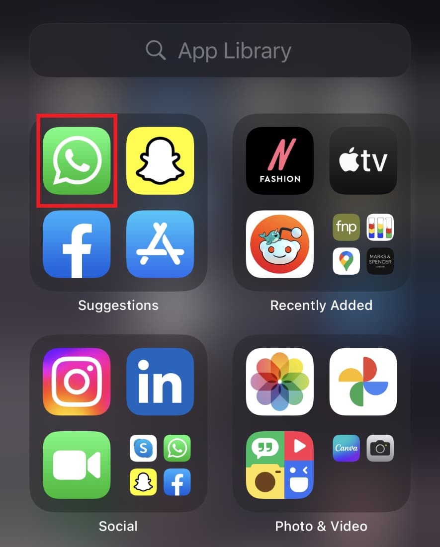 Iniciar WhatsApp 