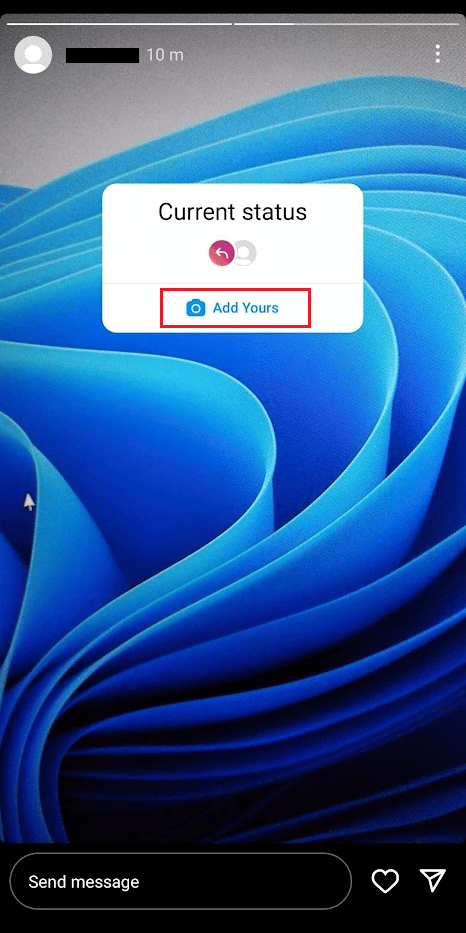 Toque Agregar el suyo |  Cómo encontrar la etiqueta Add Yours en la historia de Instagram