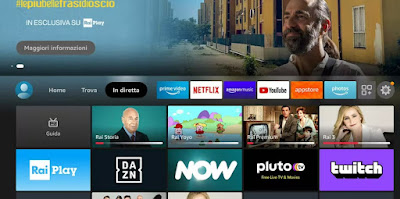 Canales de televisión Rai Fire