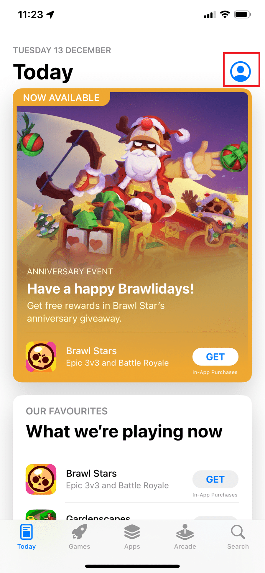 toca la foto de perfil.  Las 7 principales soluciones para la actualización de la aplicación en segundo plano no funcionan en el iPhone