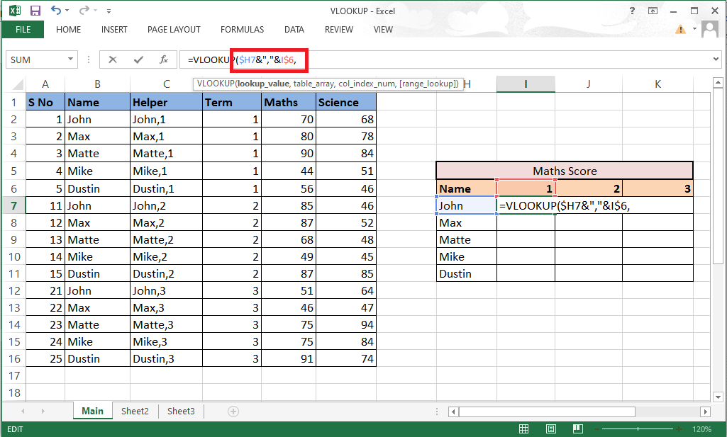 Bloquee las filas y columnas en consecuencia, ya que también necesitamos completar el resto de los detalles. 