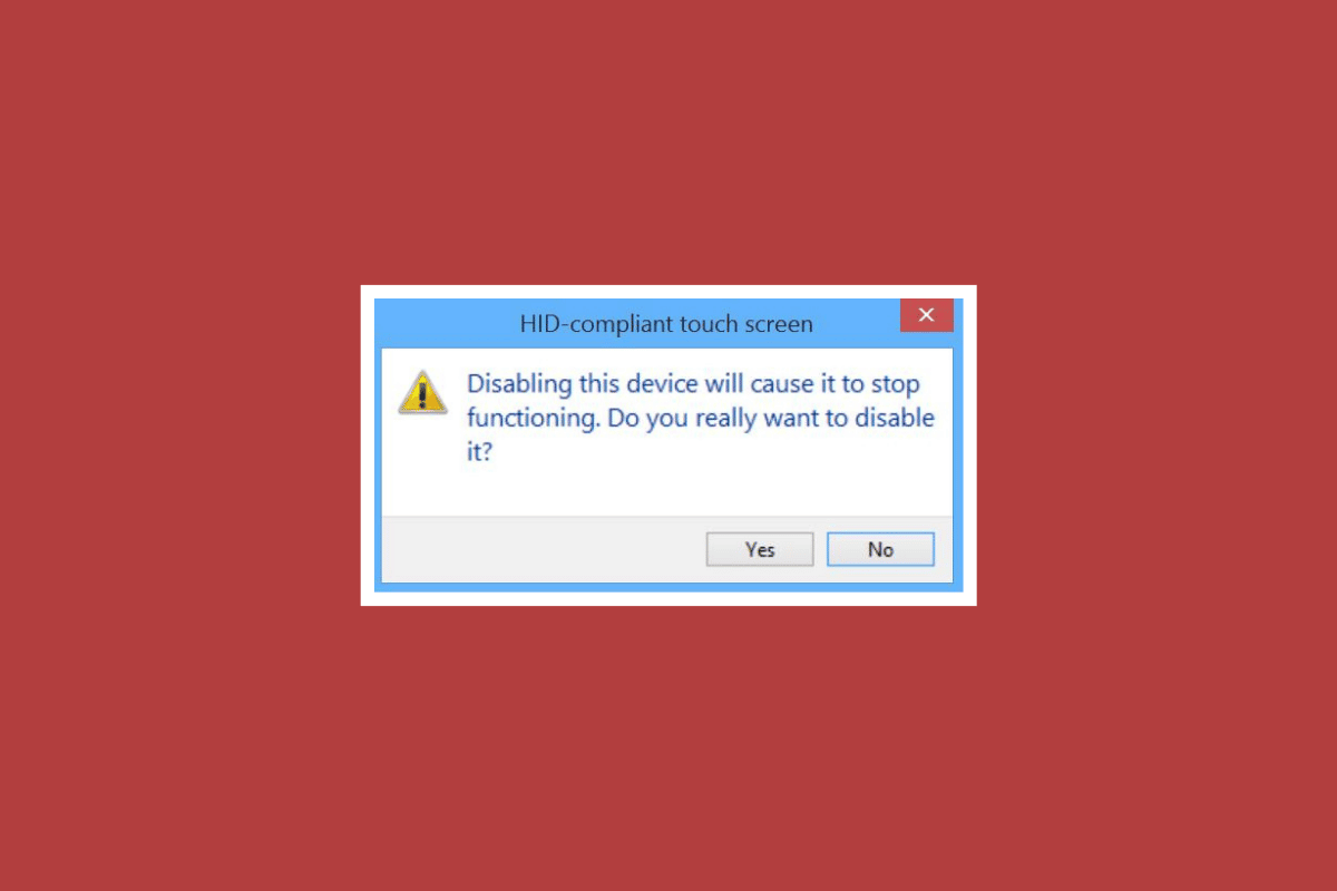 Arreglar la falta de pantalla táctil compatible con HID 