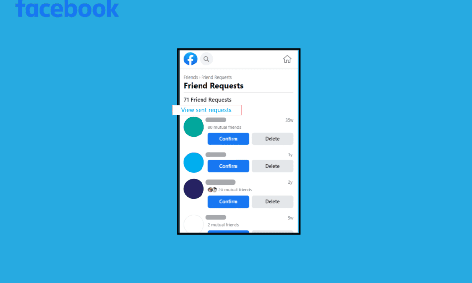 Cómo ver las solicitudes de amistad enviadas en Facebook
