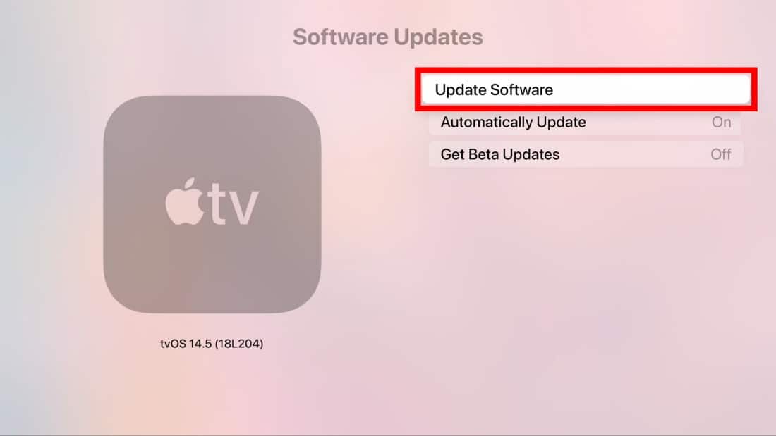ir a actualizar software