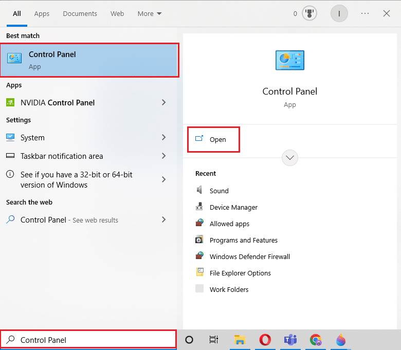Abra el Panel de control.  ¿Qué es la actualización del controlador Slimware?