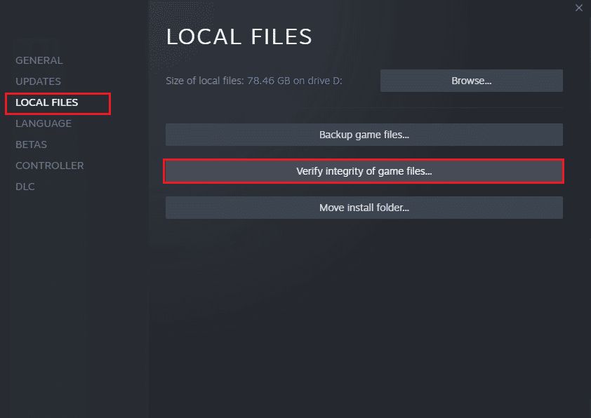 verificar la integridad de los archivos del juego. Arreglar la tartamudez de Valheim en Windows 10