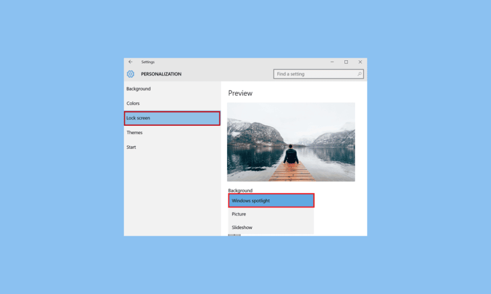 ¿Qué es Windows Spotlight?