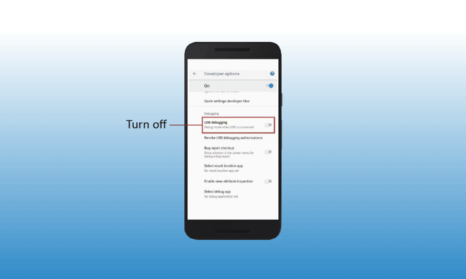 Cómo desactivar la depuración USB en Android