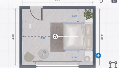 Decoración interior del hogar en 3D