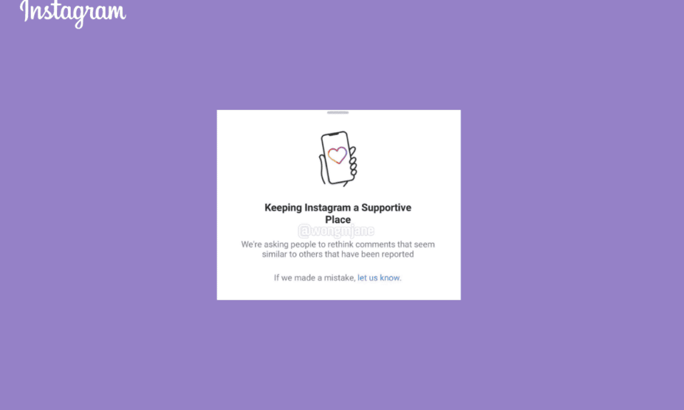 ¿Qué significa ayudar a mantener Instagram como un lugar de apoyo?