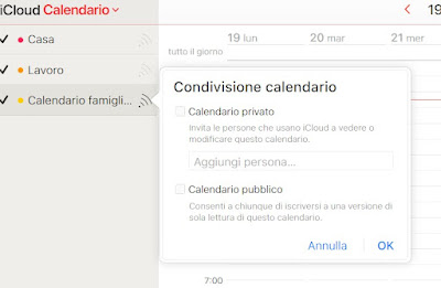 calendario de manzana
