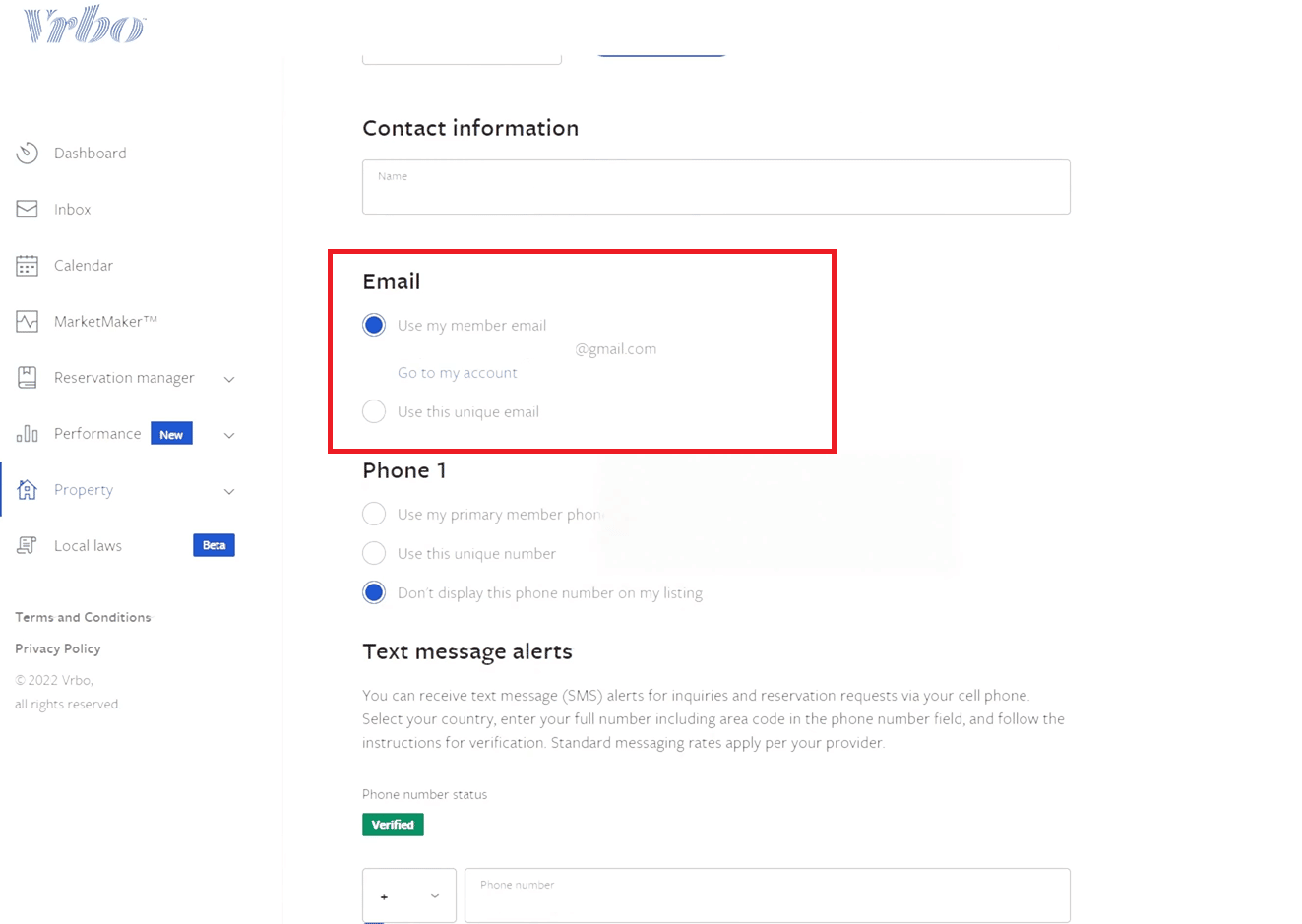 elija el correo electrónico requerido usando dos opciones: usar mi correo electrónico de membresía y usar este correo electrónico único | agregar foto al perfil de viajero de VRBO
