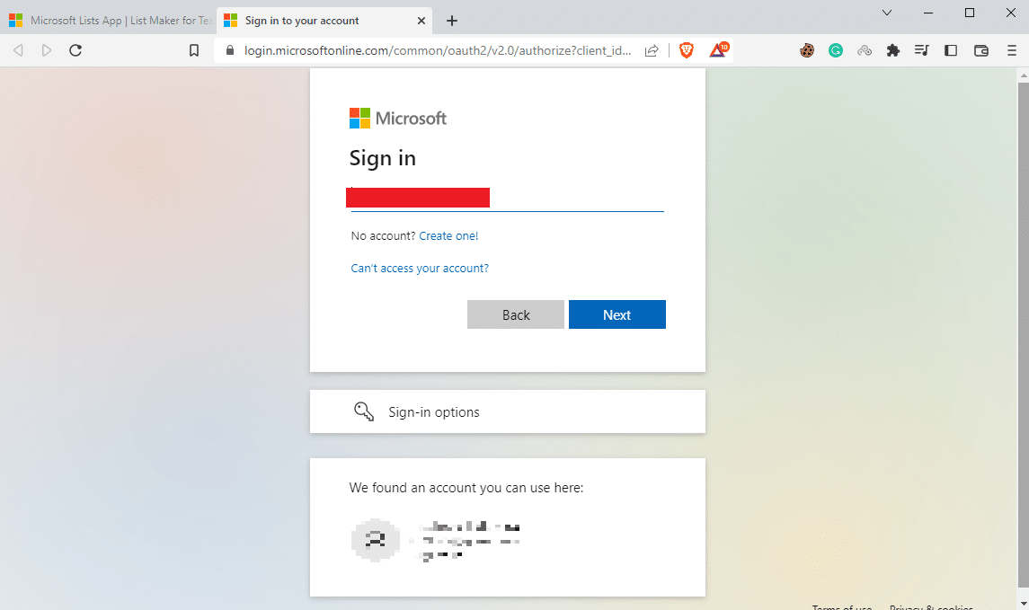 ingrese sus credenciales correctas para iniciar sesión. ¿Qué es Microsoft Lists y para qué se utiliza?