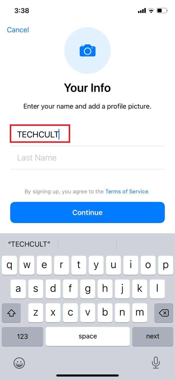 Ingrese el nombre del canal.  Cómo crear un canal de Telegram 