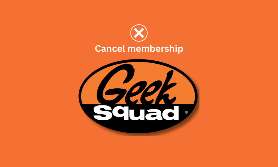 Cómo cancelar la membresía de Geek Squad