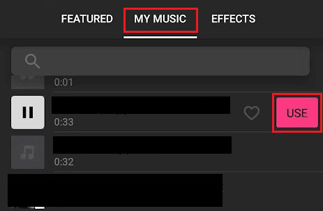 toca MI MÚSICA - YouTube MP3 audio - USAR |  Cómo agregar sonido a TikTok