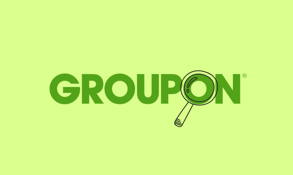 Cómo encontrar mi cuenta de Groupon