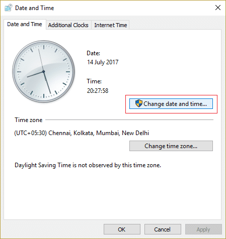 Ajustar fecha y hora en Windows