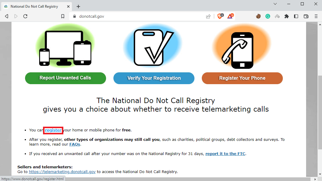 haga clic en el enlace de registro |  ¿Qué es una llamada probable de estafa y cómo bloquearla?