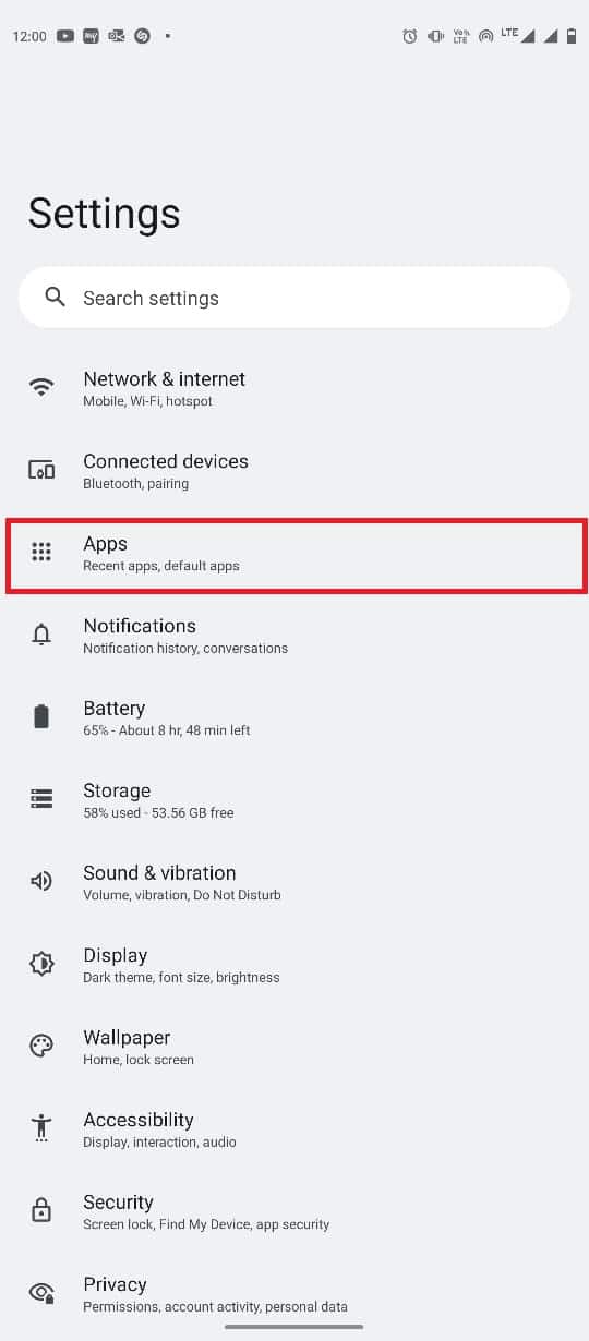toca Aplicaciones.  Las 10 mejores formas de arreglar las historias de Instagram que no cargan el problema