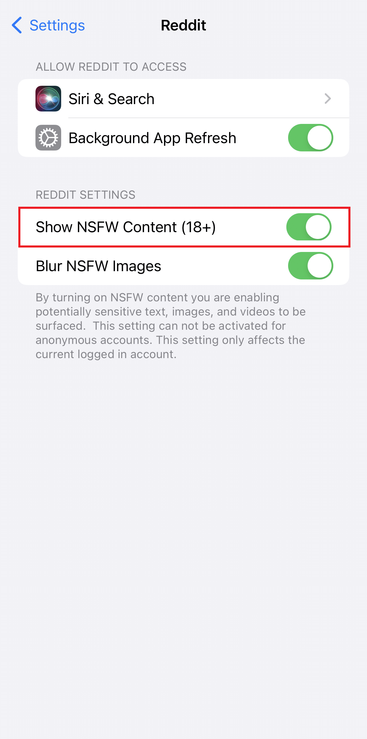 activar mostrar contenido nsfw 