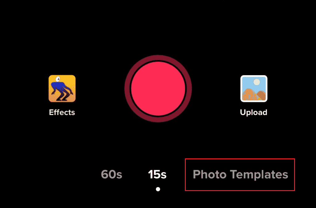 Plantillas de fotos TikTok