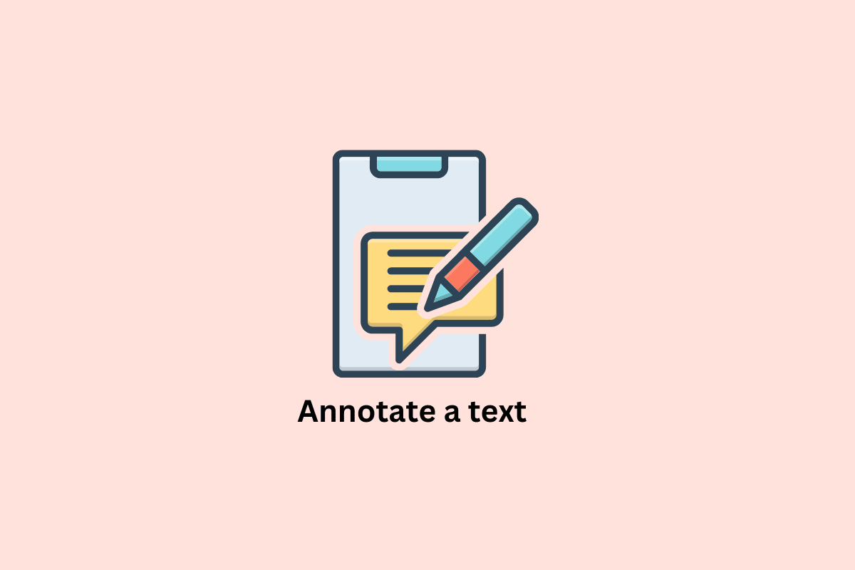 Cómo anotar un texto