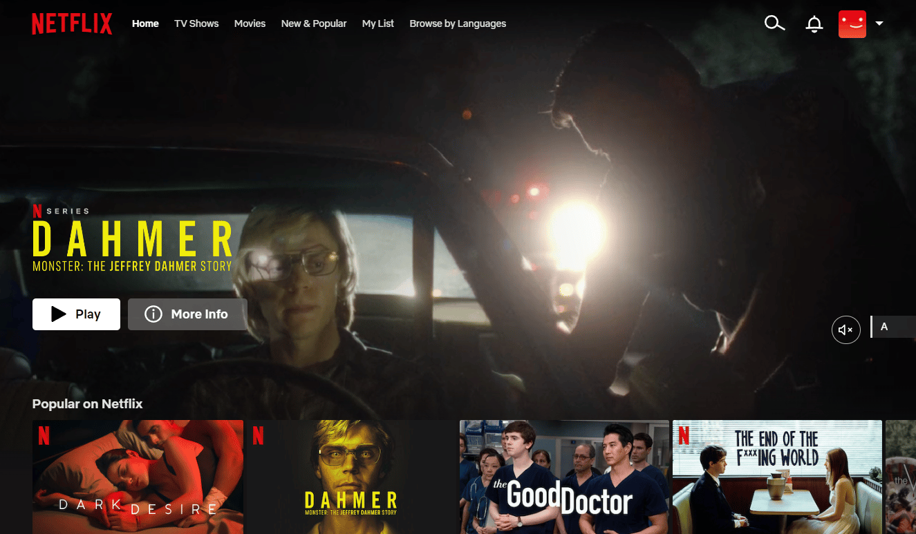 Página de inicio del sitio web de Netflix |  ¿Un televisor inteligente necesita Wi-Fi?