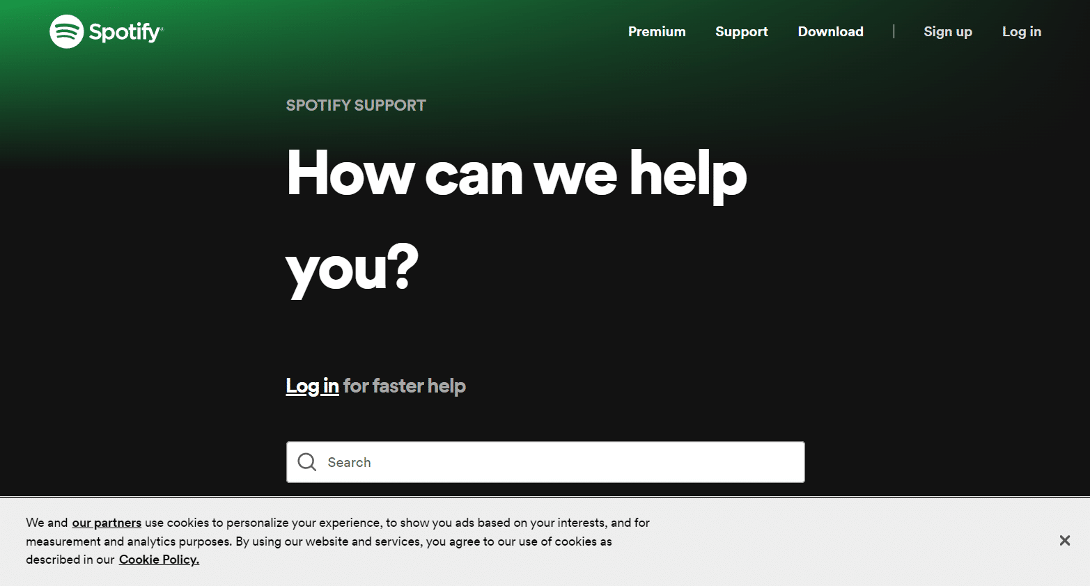 Póngase en contacto con el servicio de atención al cliente de Spotify. Arreglar Spotify Duo no funciona