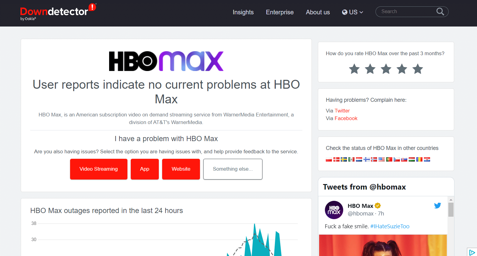 Espere el tiempo de actividad del servidor HBO Max |  Cómo arreglar HBO Max que no funciona en iPhone