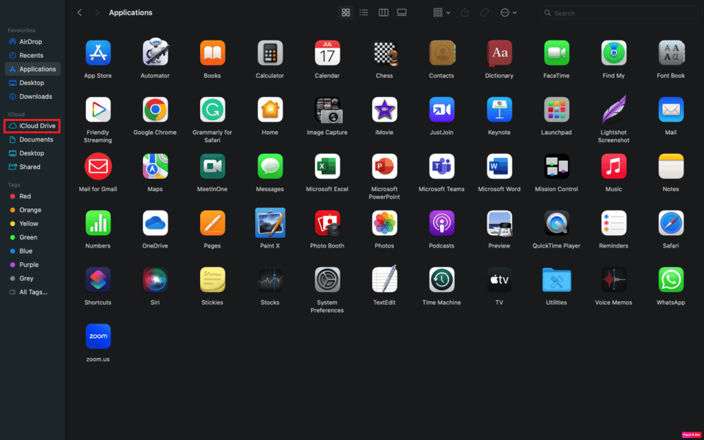 ir a la carpeta de iCloud Drive |  ¿Qué es la copia de seguridad de Instagram?