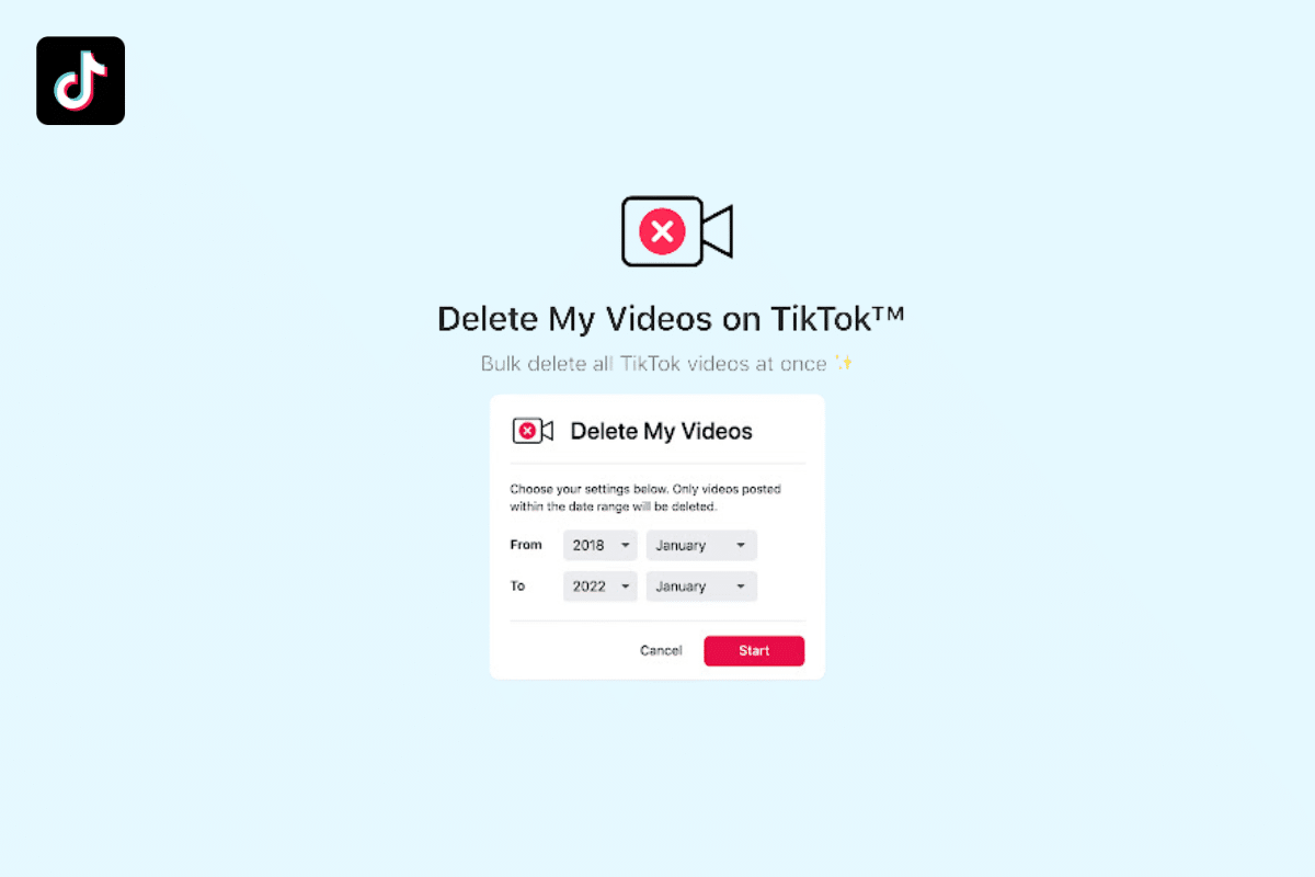 Cómo eliminar en masa videos de TikTok