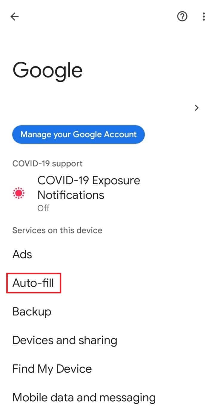 toque en autocompletar.  ¿Cuál es mi contraseña de Netflix?