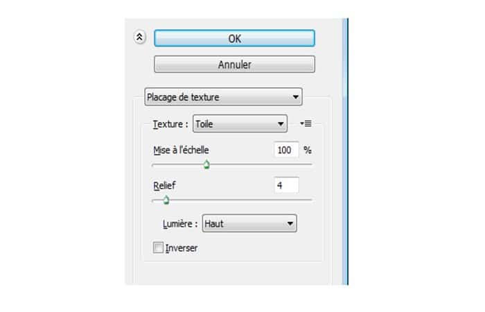 Menú> Filtro> Textura> Mapeo de texturas