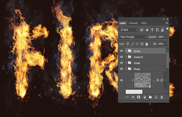 Modo de fusión de su capa a Sobreexposición lineal (Agregar)