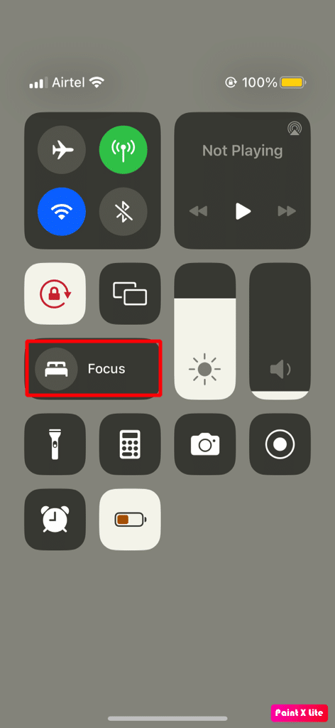 opción de enfoque.  Cómo desactivar el modo de suspensión en el iPhone