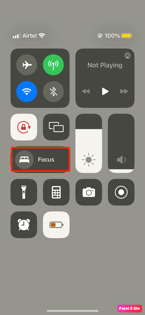 opción de enfoque.  Cómo desactivar el modo de suspensión en el iPhone